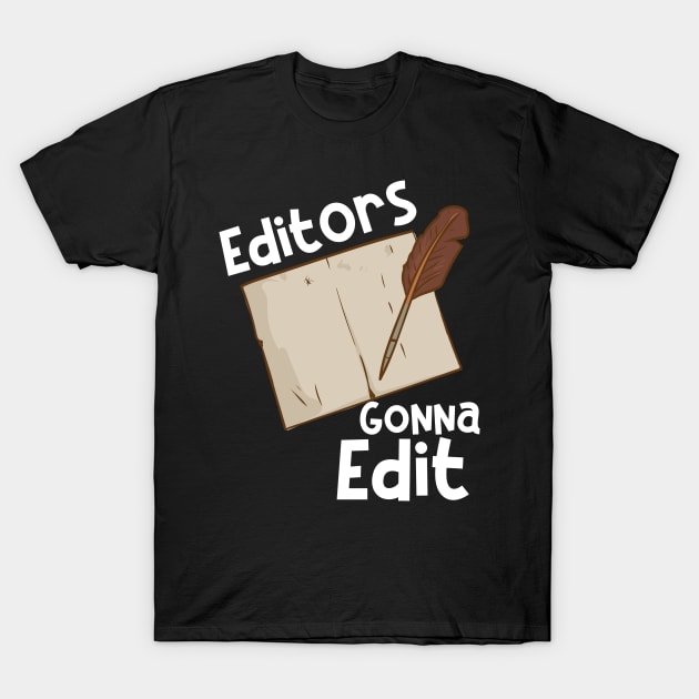 Author, Writing, Writers, Writing Teacher T-Shirt by maxdax